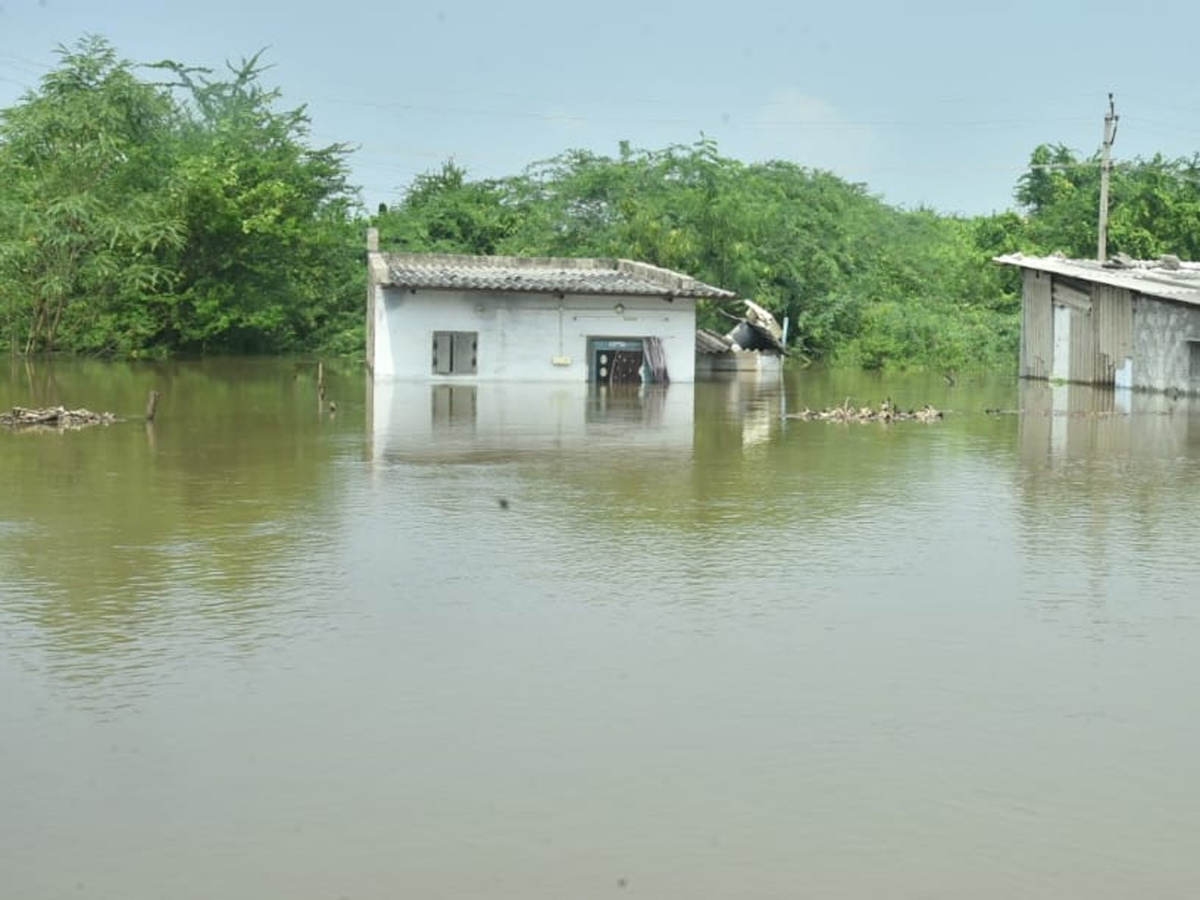 heavy waterfall in krishna river photo gallery - Sakshi31