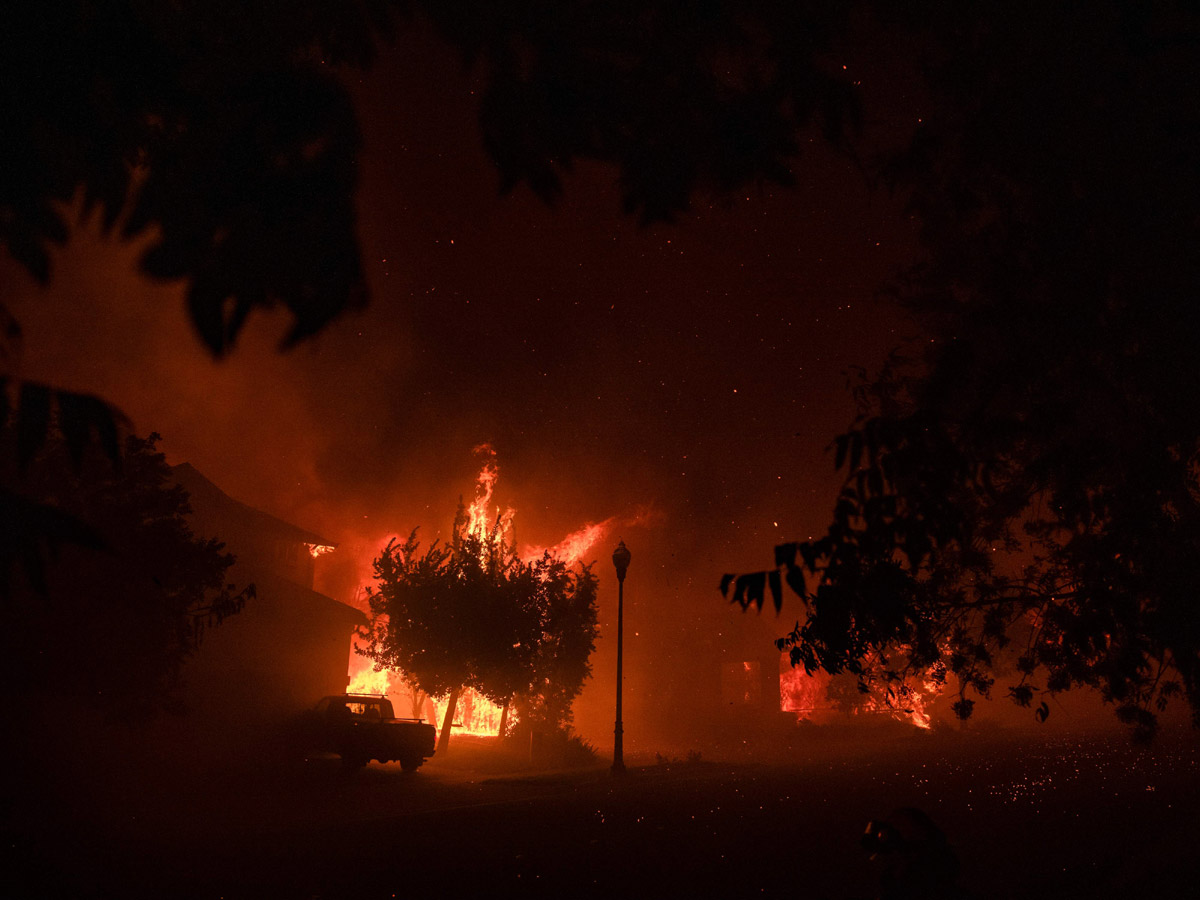 California wildfires erupt in wine country Photo Gallery - Sakshi9