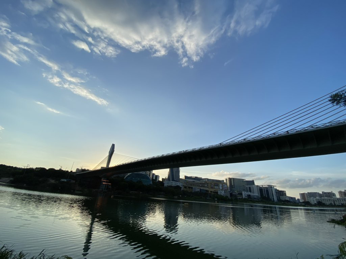 Hyderabad Durgam Cheruvu cable bridge photos - Sakshi11