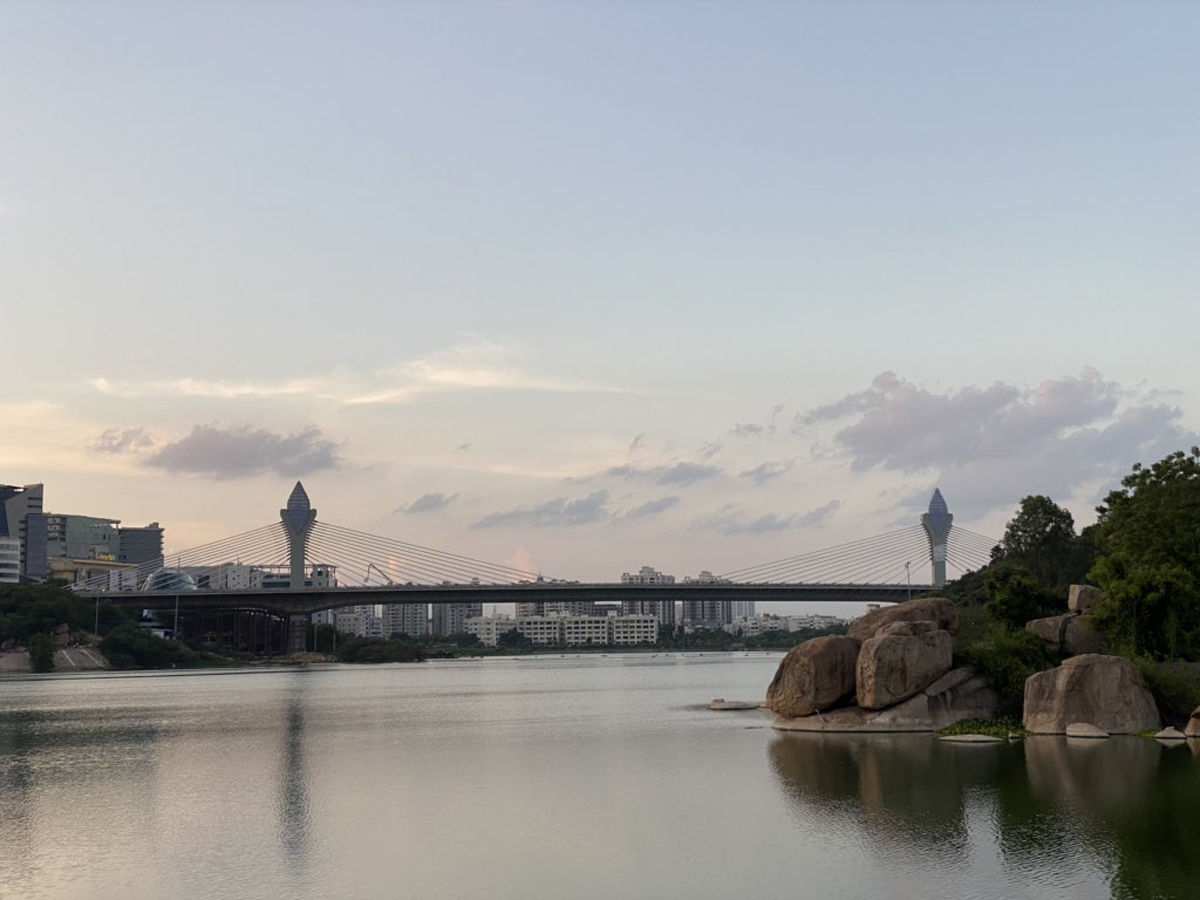 Hyderabad Durgam Cheruvu cable bridge photos - Sakshi12