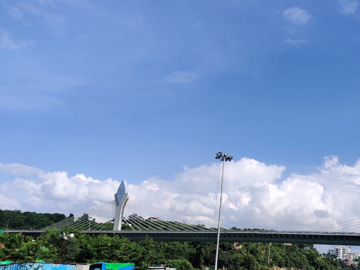 Hyderabad Durgam Cheruvu cable bridge photos - Sakshi5