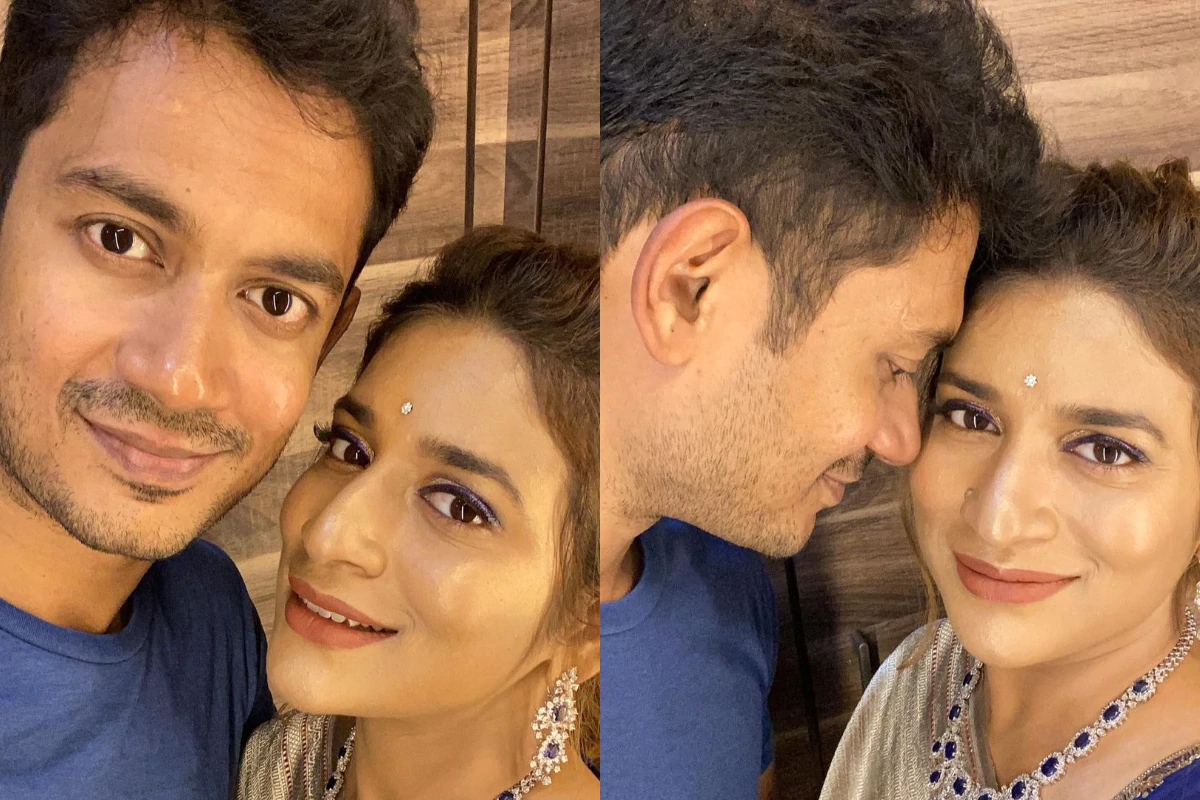 Chiranjeevi Daughter Sushmita Konidela With Husband Vishnu Prasad - Sakshi1
