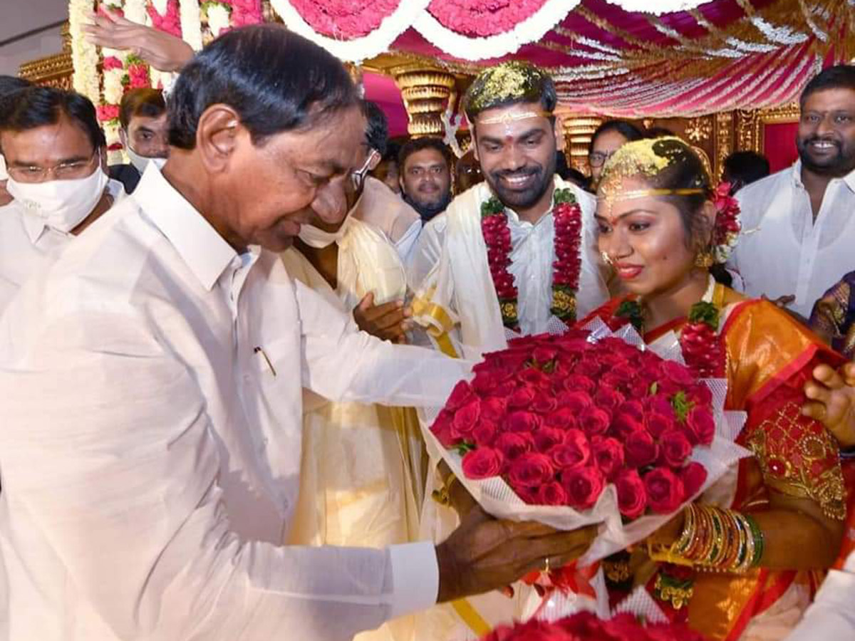 MLC Goreti Venkanna Daughter Wedding Photos - Sakshi1