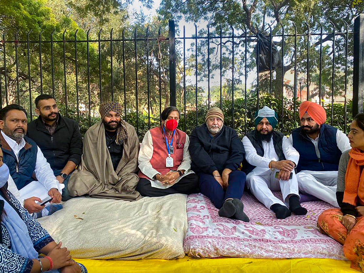 Farmers during their protest against the new farm laws - Sakshi50
