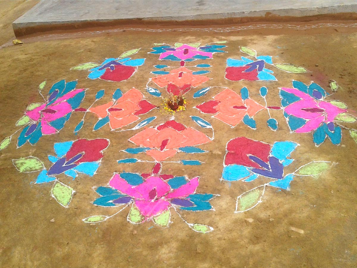 Sankranthi Muggulu 2020: Special Rangavallulu - Sakshi36