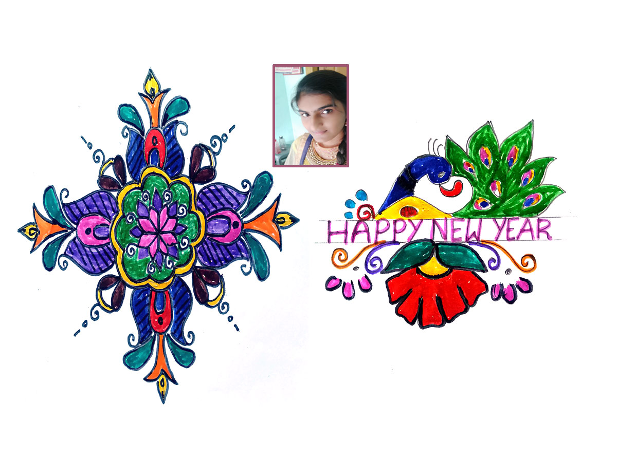 Sankranthi Muggulu 2020: Special Rangavallulu - Sakshi50