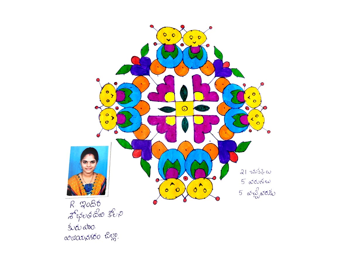 Sankranthi Muggulu 2020: Special Rangavallulu - Sakshi6
