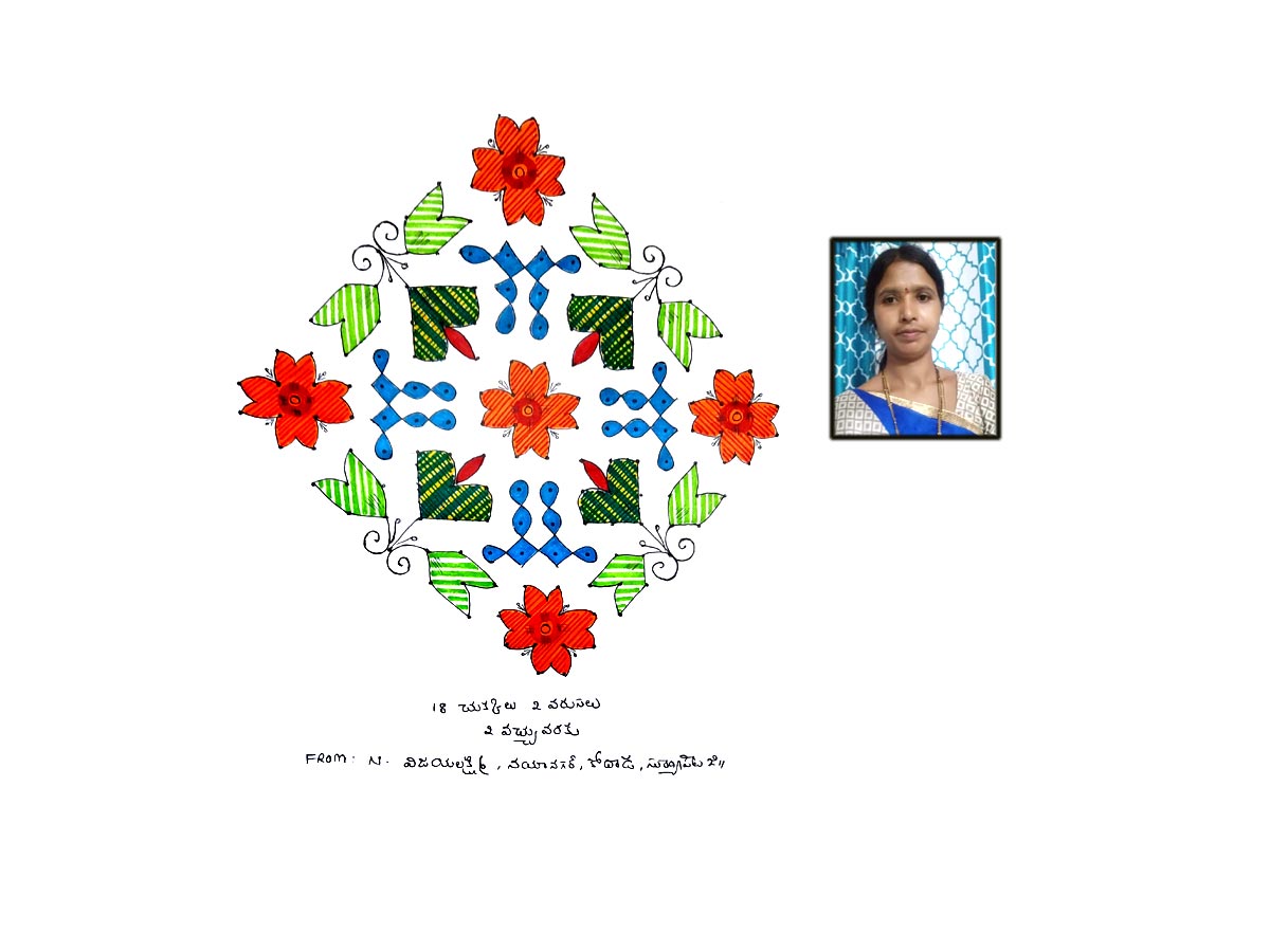 Sankranthi Muggulu 2020: Special Rangavallulu - Sakshi28