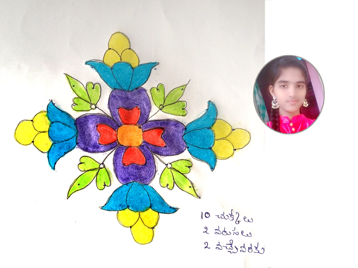 Sankranthi Muggulu 2020: Special Rangavallulu - Sakshi40
