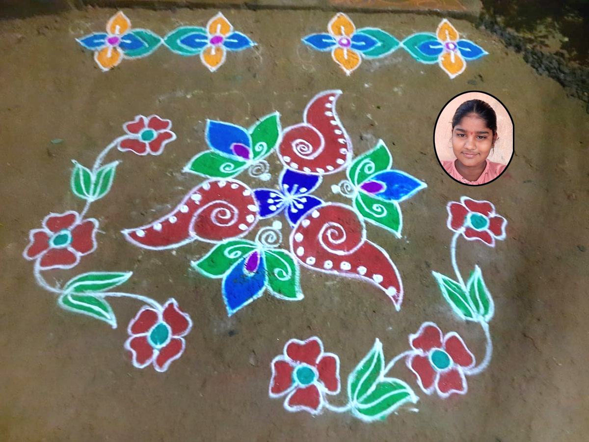 Sankranthi Muggulu 2020: Special Rangavallulu - Sakshi47