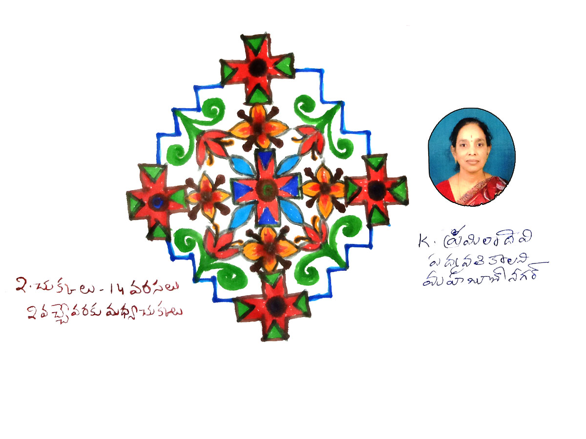 Sankranthi Muggulu 2020: Special Rangavallulu - Sakshi20