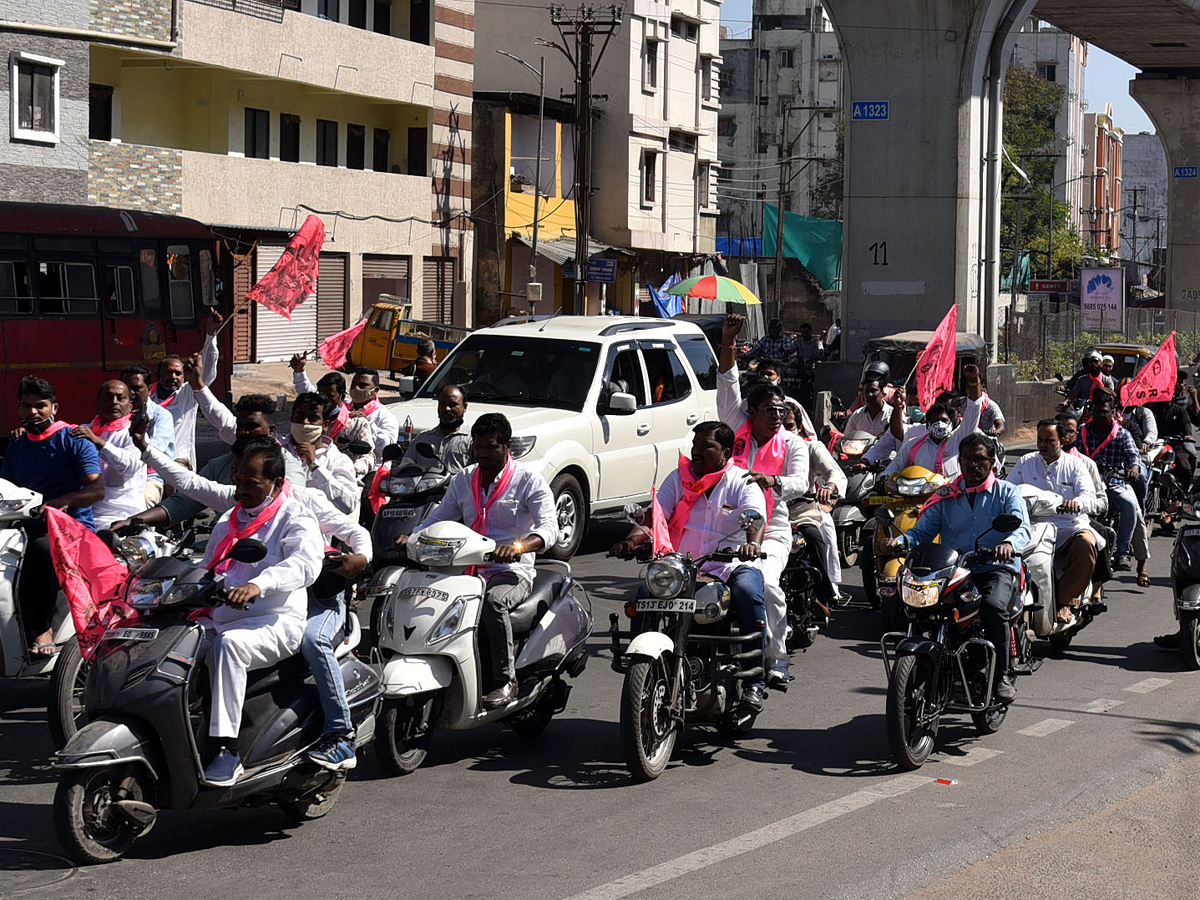 Bharat Bandh in ap and Telangana Photos - Sakshi33