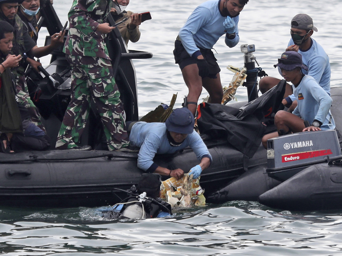 Flight recorders found after Indonesia plane crash Photo Gallery - Sakshi8