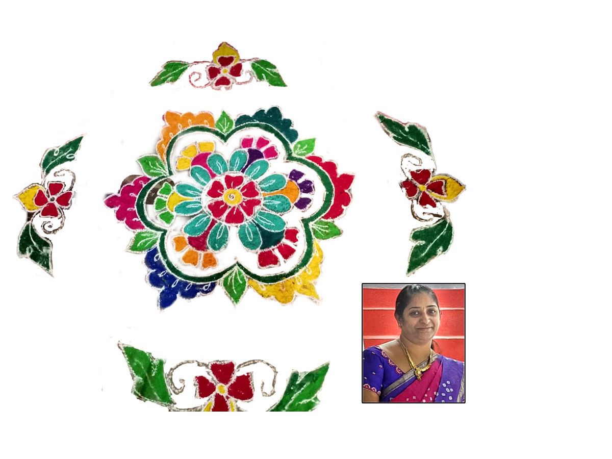 Sankranthi Muggulu 2021: Special Rangavallulu - Sakshi35