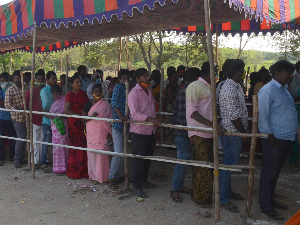 second phase of Andhra Pradesh panchayat polls Photo Gallery - Sakshi6