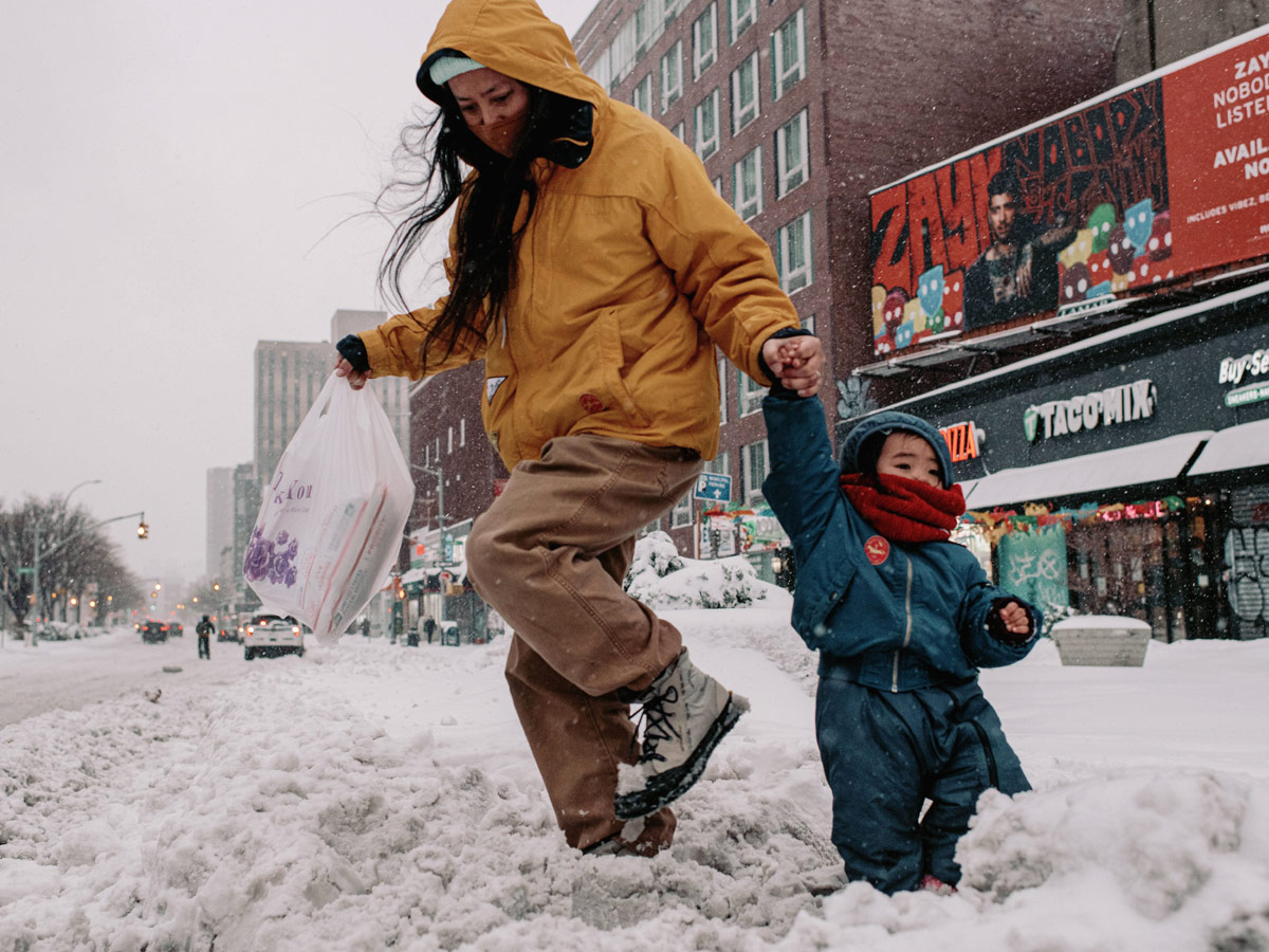 Scary Blizzard in New York city, USA (Feb 01, 2021) Snow Storm in Central New York - Sakshi18