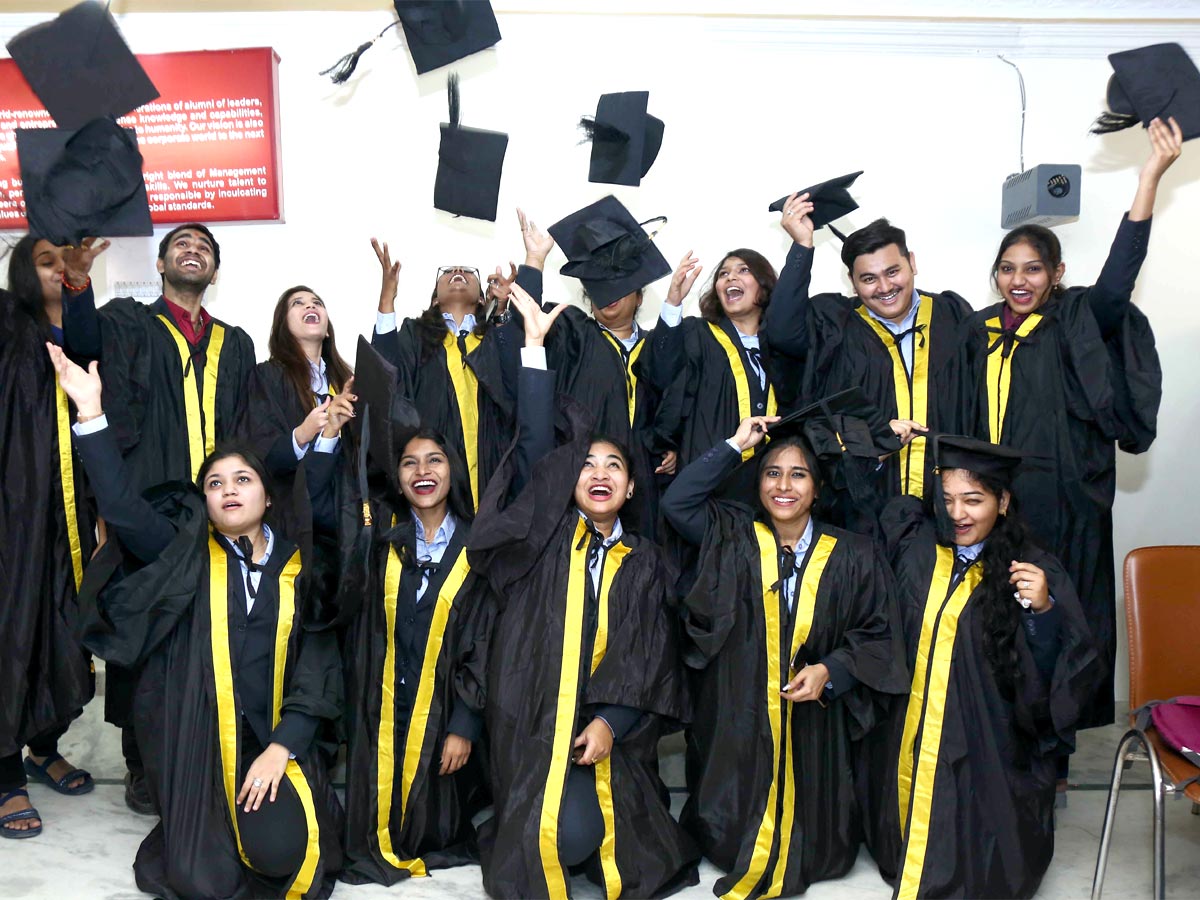 The 13th Convocation Of ICBM - School Of Business Excellence At Attapur  - Sakshi3
