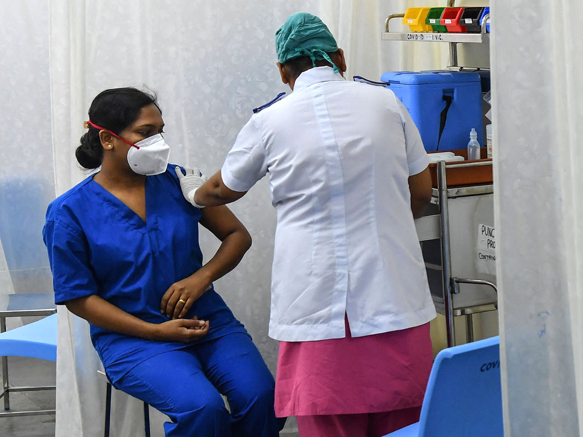 The second stage of corona vaccination Photo Gallery - Sakshi11