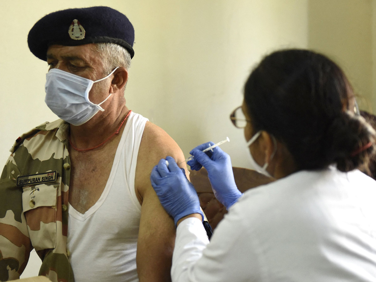 The second stage of corona vaccination Photo Gallery - Sakshi15