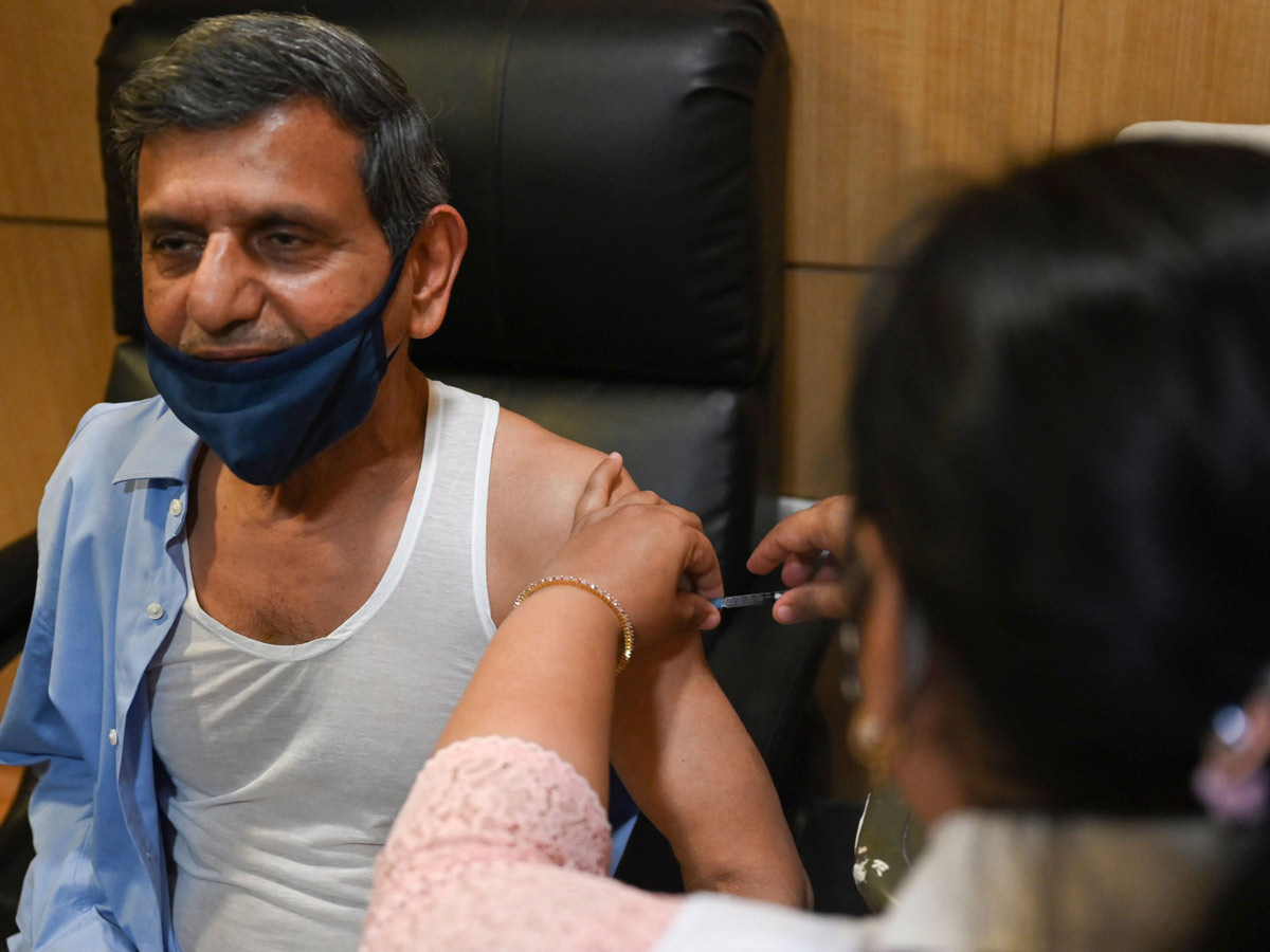 The second stage of corona vaccination Photo Gallery - Sakshi18