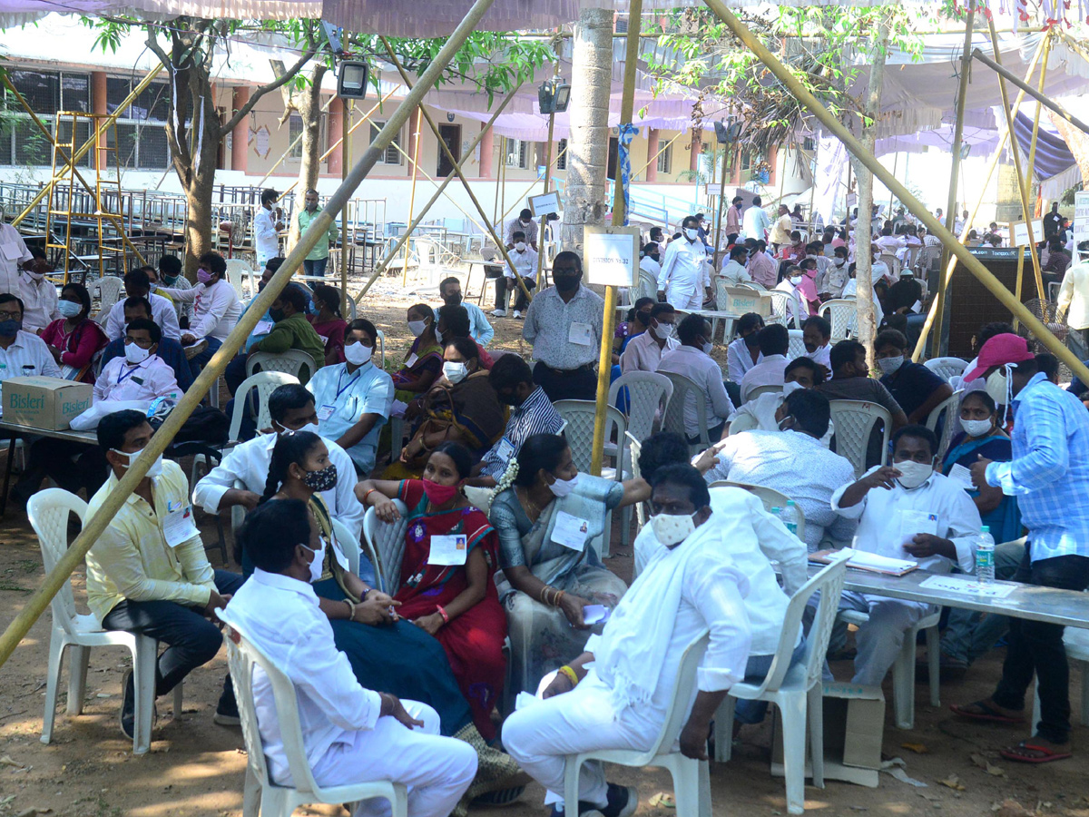 Telangana Municipal Elections 2021 Results Counting - Sakshi5