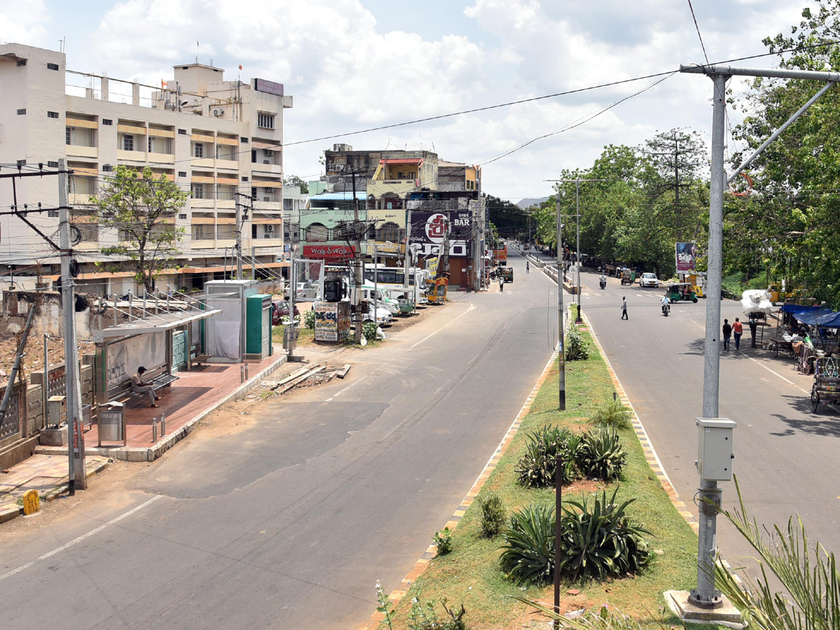 Partial curfew in Andhra Pradesh Day 2 - Sakshi12