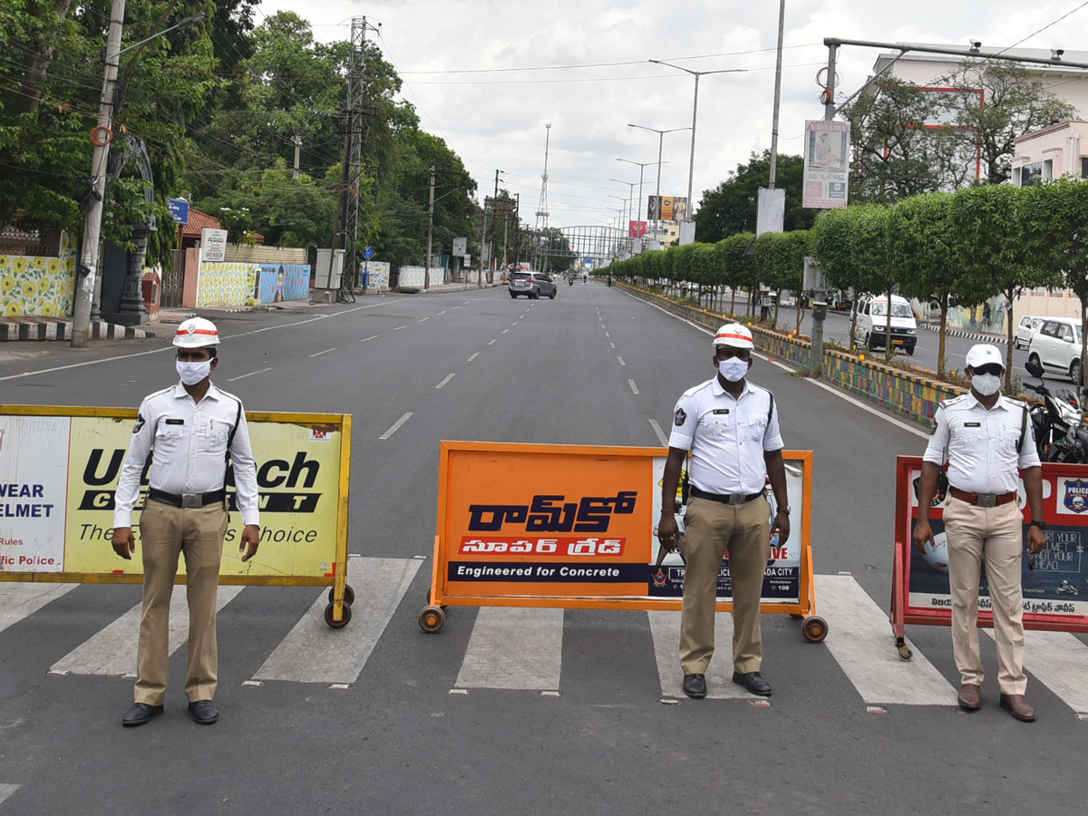 Partial curfew in Andhra Pradesh Day 2 - Sakshi15