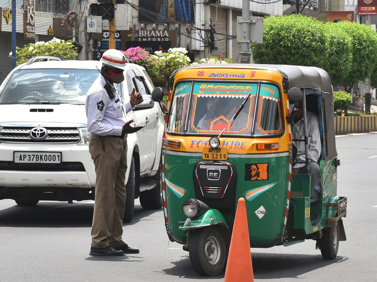 Partial curfew in Andhra Pradesh Day 2 - Sakshi17