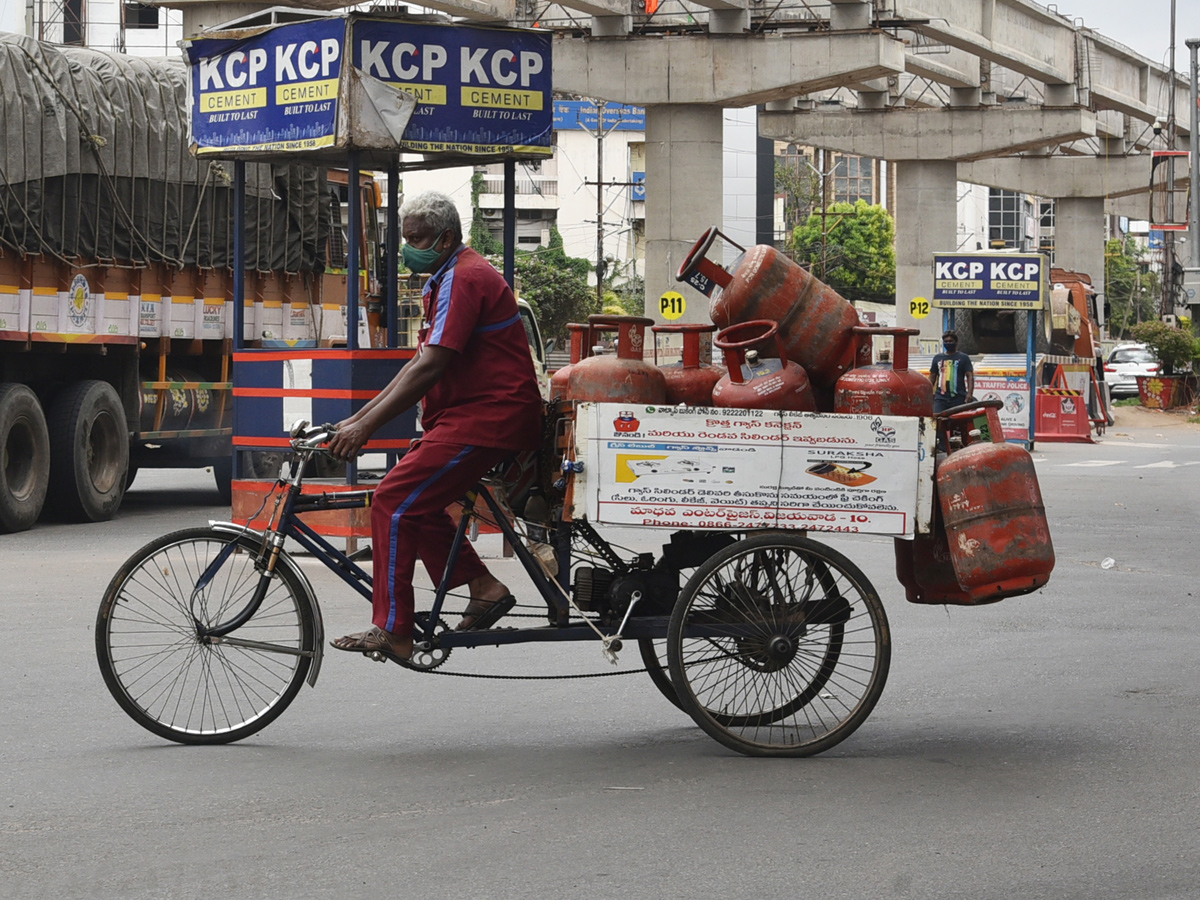 Partial curfew in Andhra Pradesh Day 2 - Sakshi19