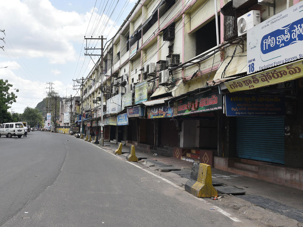 Partial curfew in Andhra Pradesh Day 3 Photo Gallery - Sakshi14