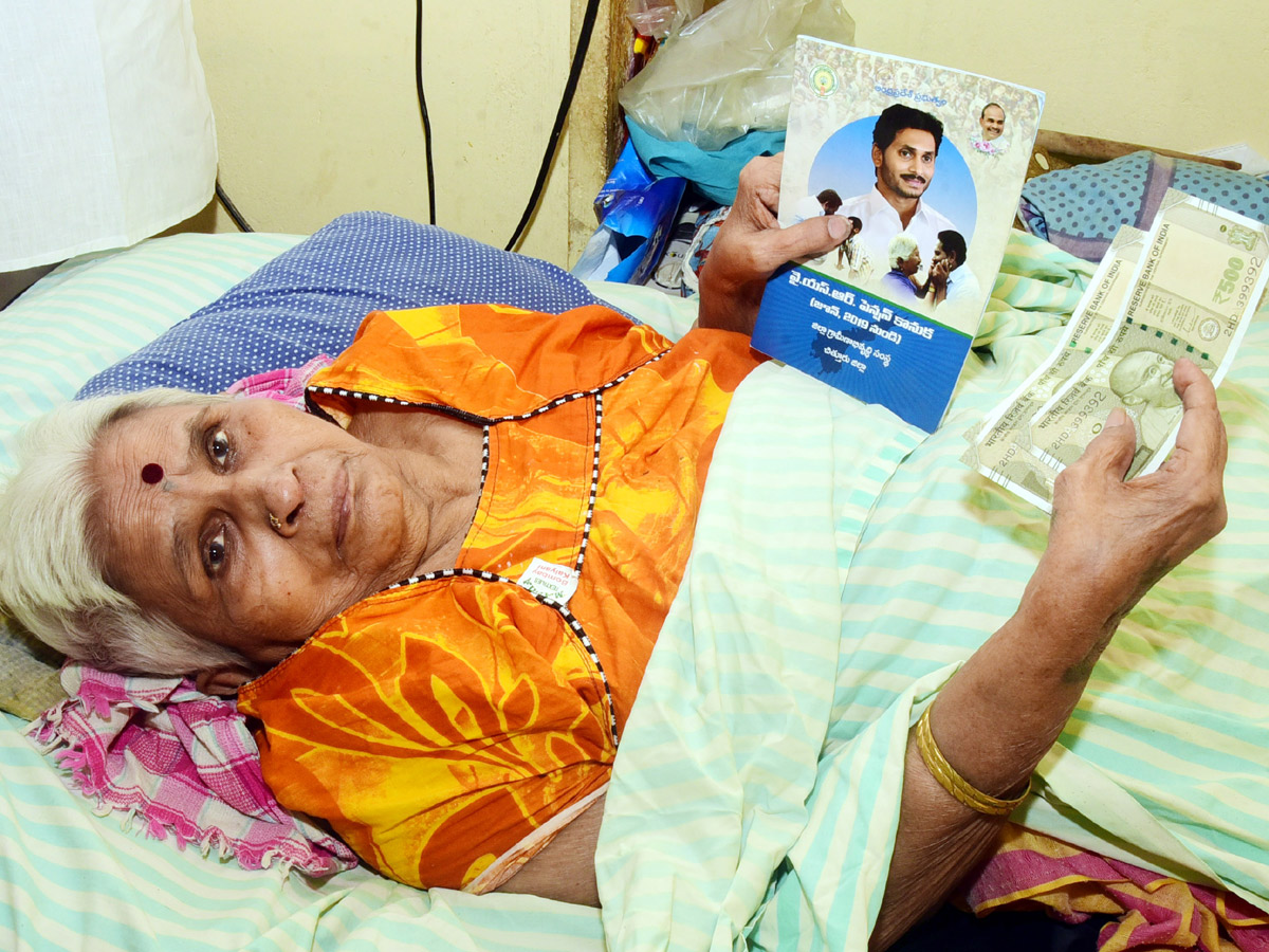  AP Volunteers Distributing Pensions To Pensioners Photo Gallery - Sakshi11