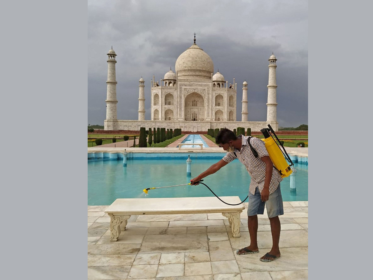Taj Mahal reopens today after 2 months Photo Gallery - Sakshi11