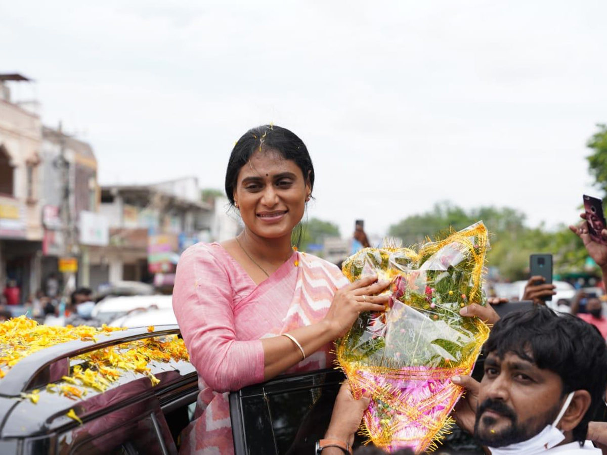 ys sharmila Huzurnagar Visit Photos - Sakshi1