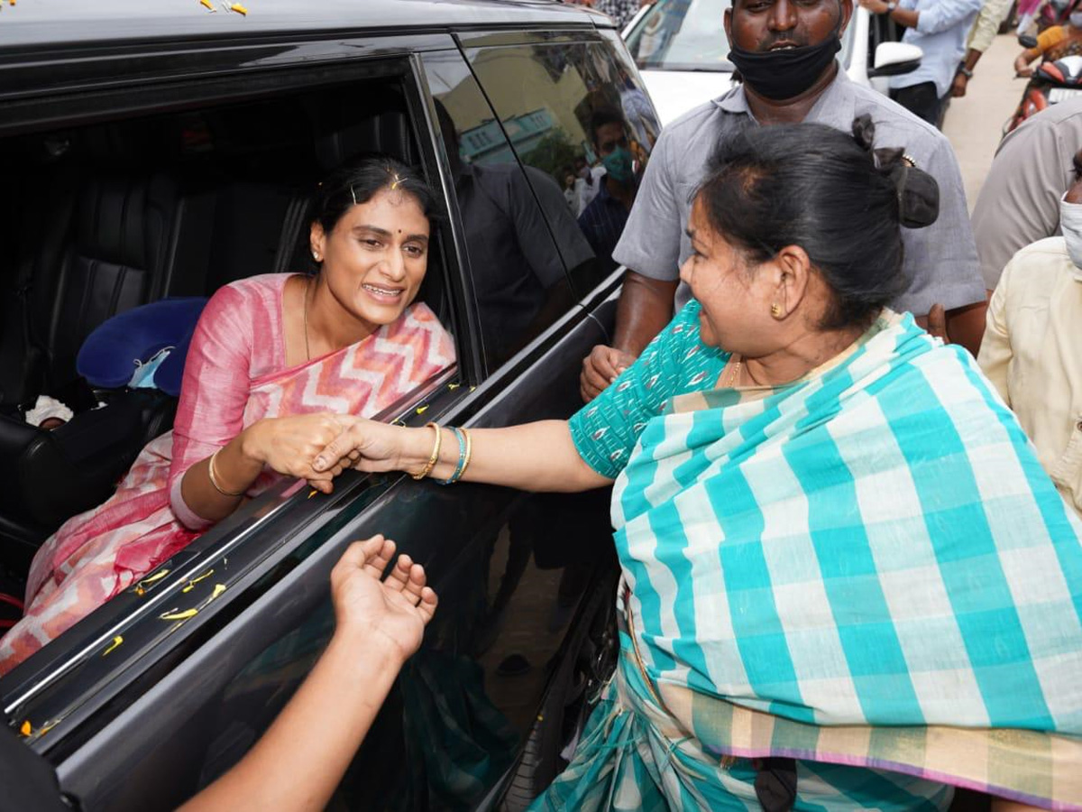 ys sharmila Huzurnagar Visit Photos - Sakshi14