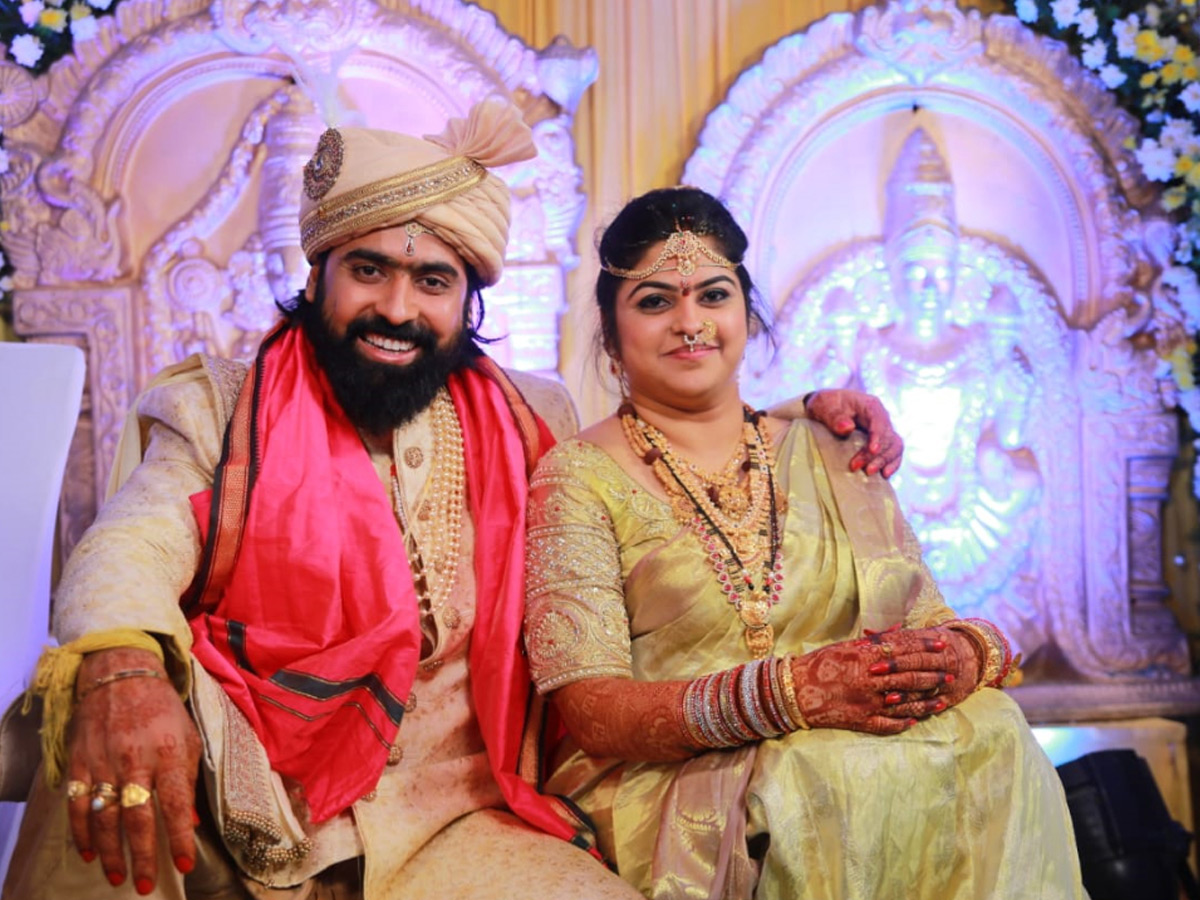  Actor Ashish Gandhi Marries Nikitha Photo Gallery - Sakshi4