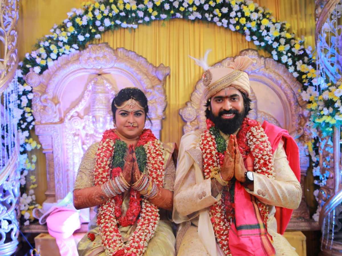  Actor Ashish Gandhi Marries Nikitha Photo Gallery - Sakshi1