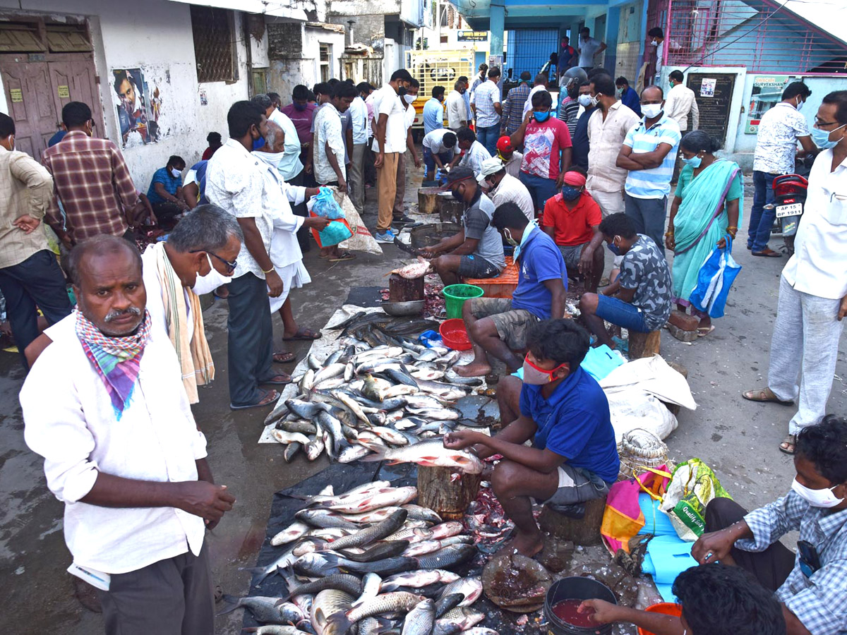 Huge Rush At Fish Market On Occasion Of Mrigasira Karthi - Sakshi10