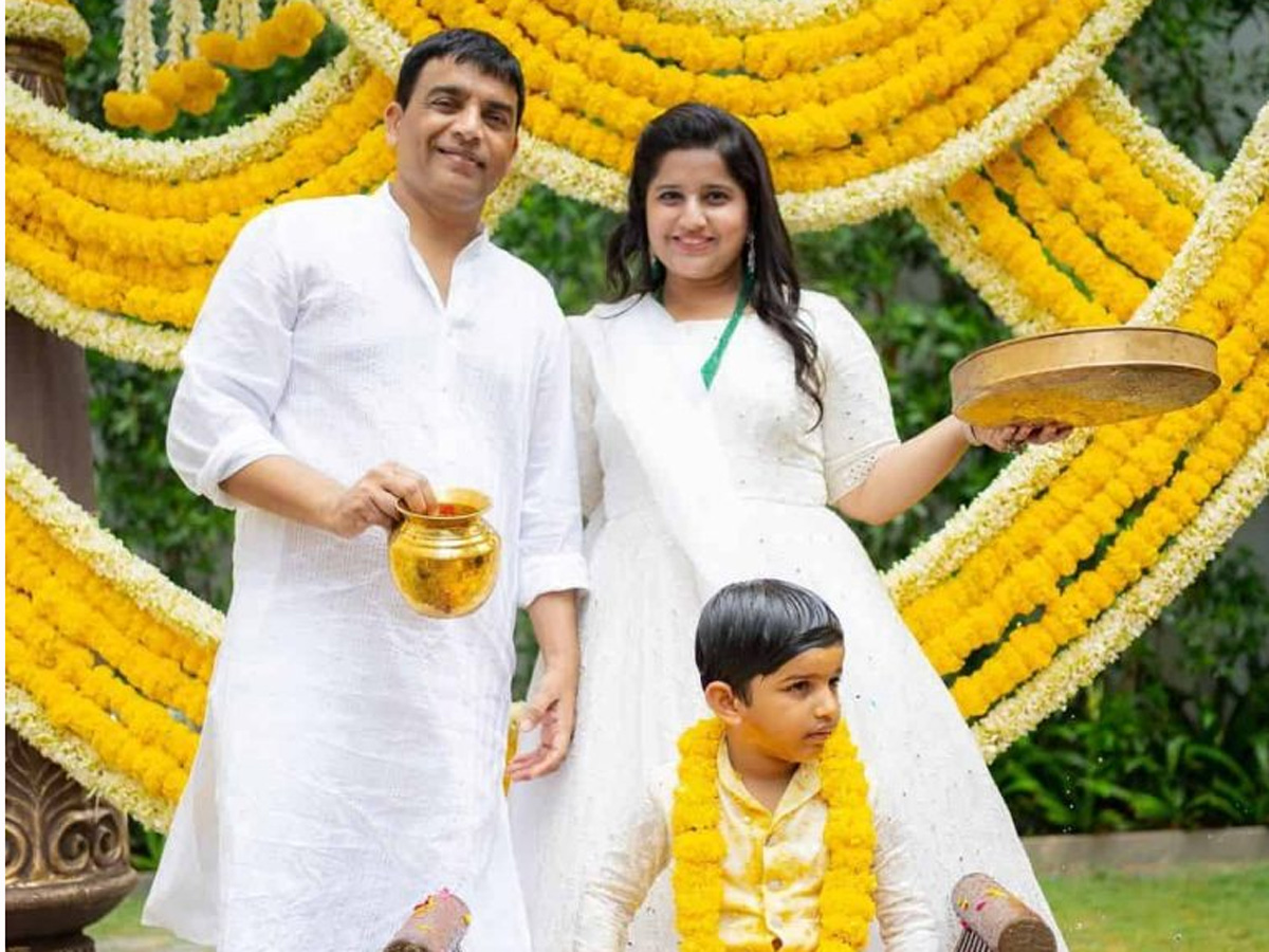 Dil Raju celebrated His Grandson Dhoti Event Pics - Sakshi2