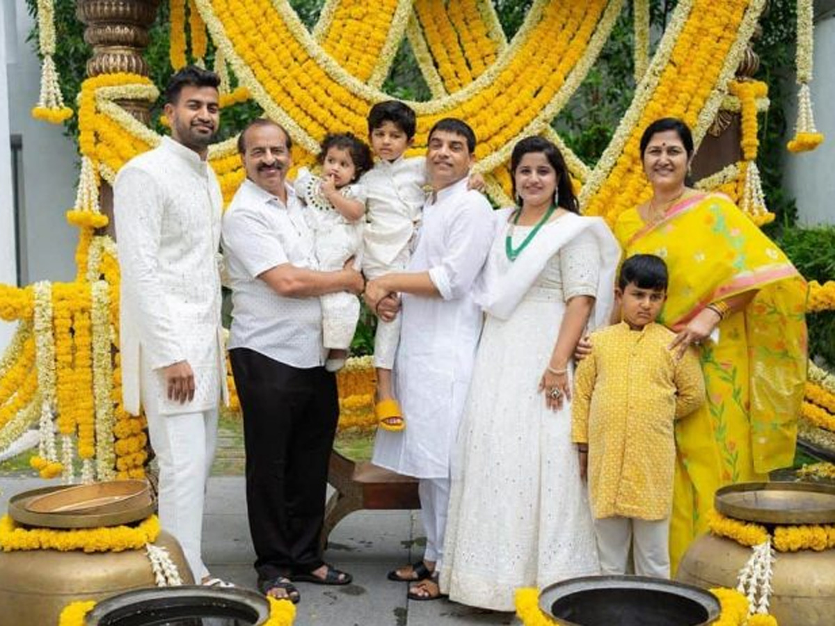 Dil Raju celebrated His Grandson Dhoti Event Pics - Sakshi16
