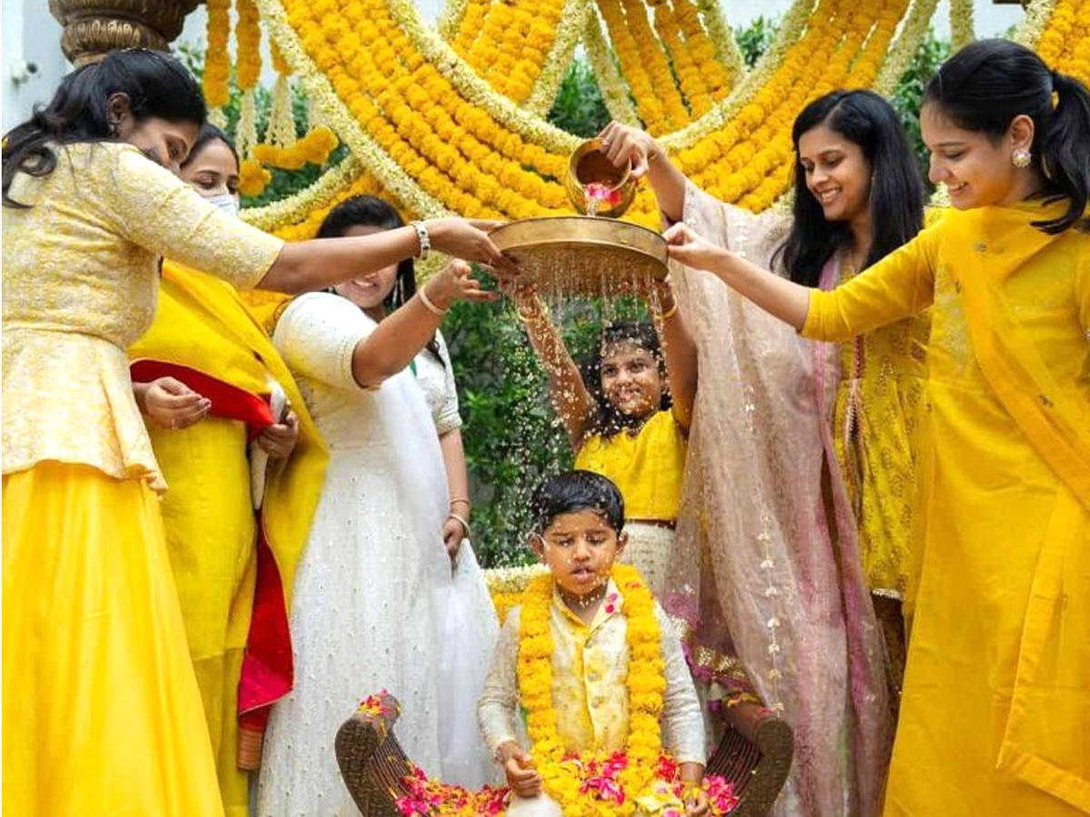 Dil Raju celebrated His Grandson Dhoti Event Pics - Sakshi8
