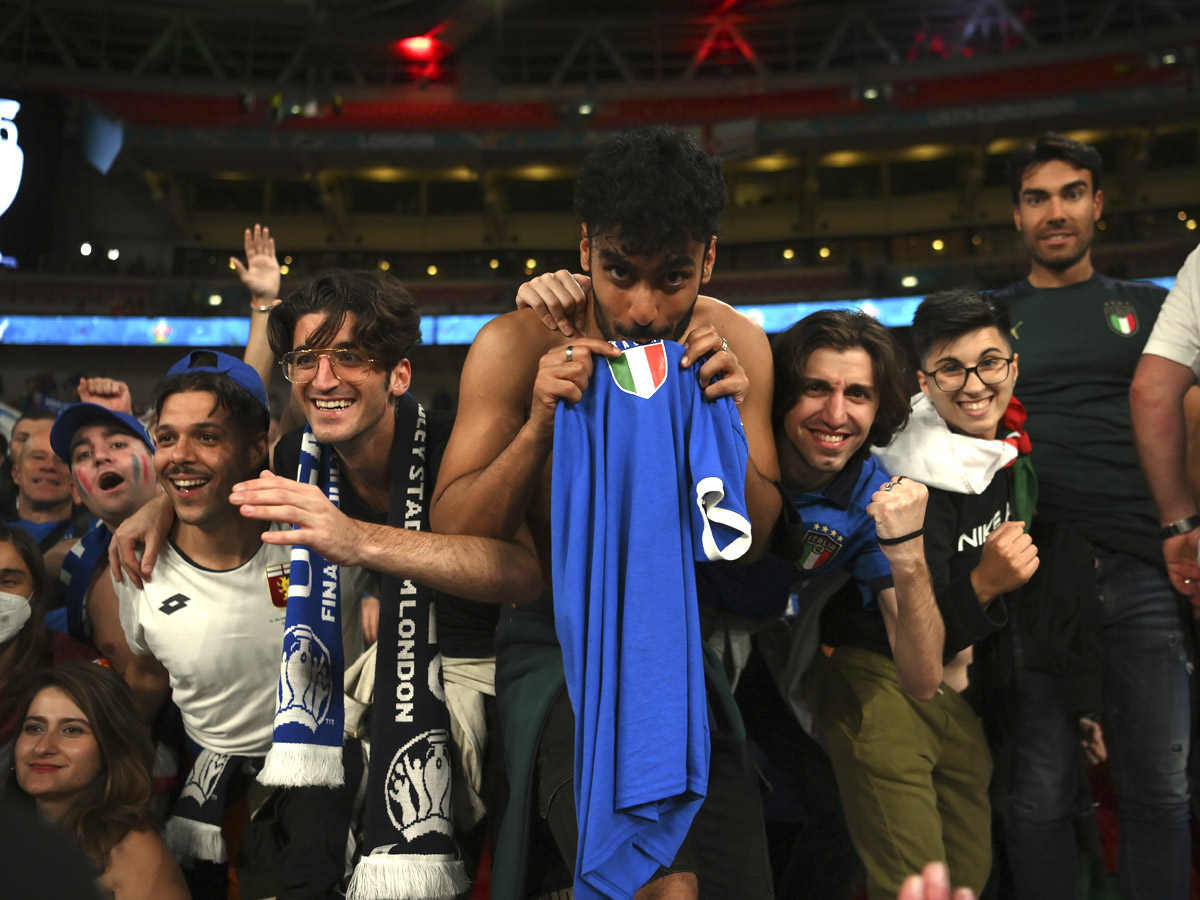 Italy beat England to win the Euro 2020 soccer championships - Sakshi12