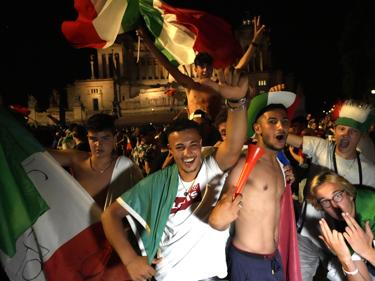 Italy beat England to win the Euro 2020 soccer championships - Sakshi13