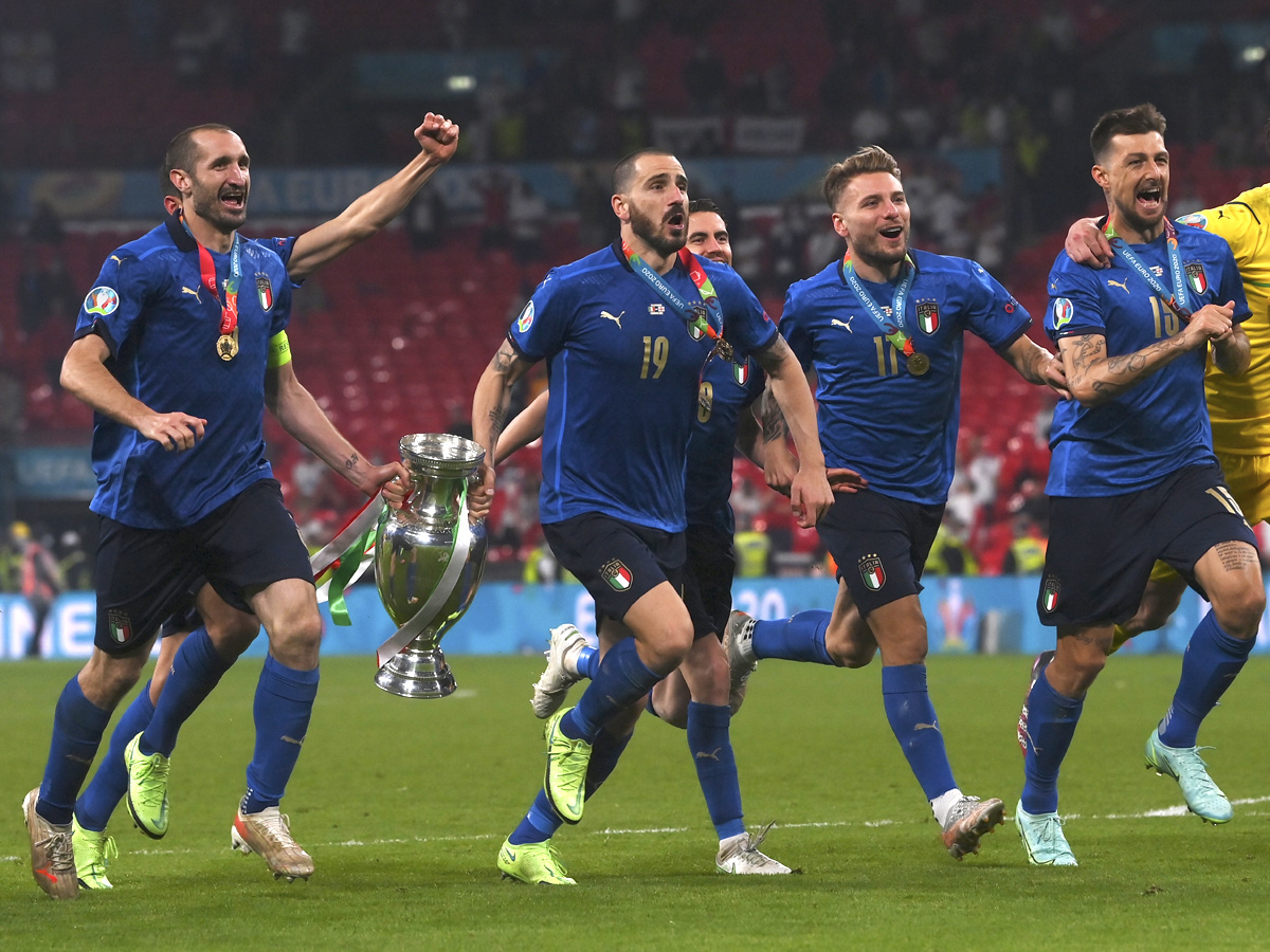 Italy beat England to win the Euro 2020 soccer championships - Sakshi9