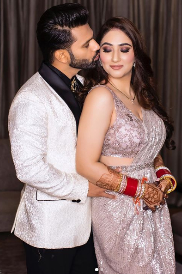 Rahul Vaidya Disha Parmar wedding Pic Viral - Sakshi16