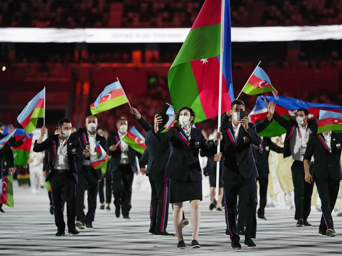 Tokyo Olympics Opening Ceremony Photo Gallery - Sakshi3