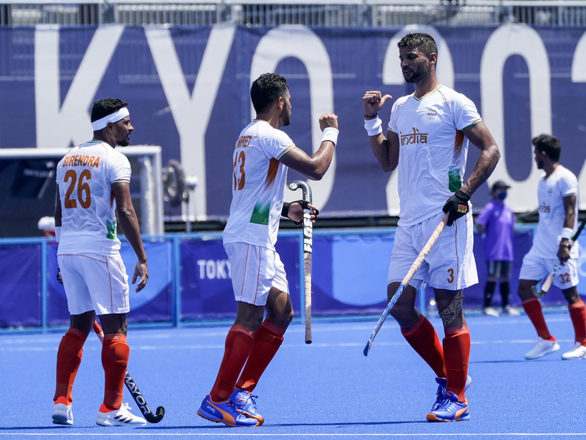 Tokyo Olympics Hockey Men Match - Sakshi8