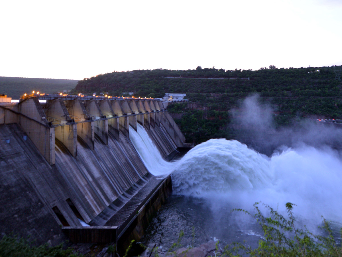 Srisailam Dam Gates Opened - Sakshi12