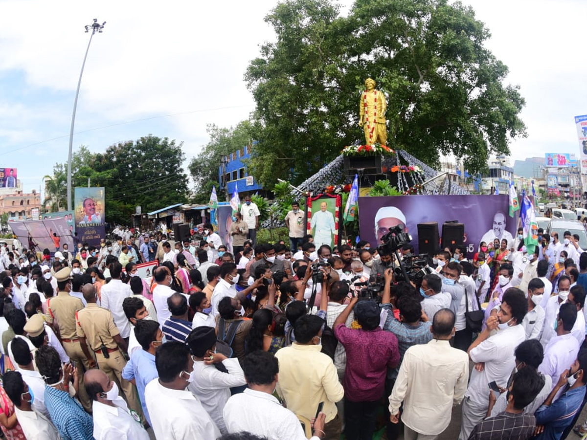 YS Rajasekhara Reddy Jayanthi Celebrations at Tirupati - Sakshi11