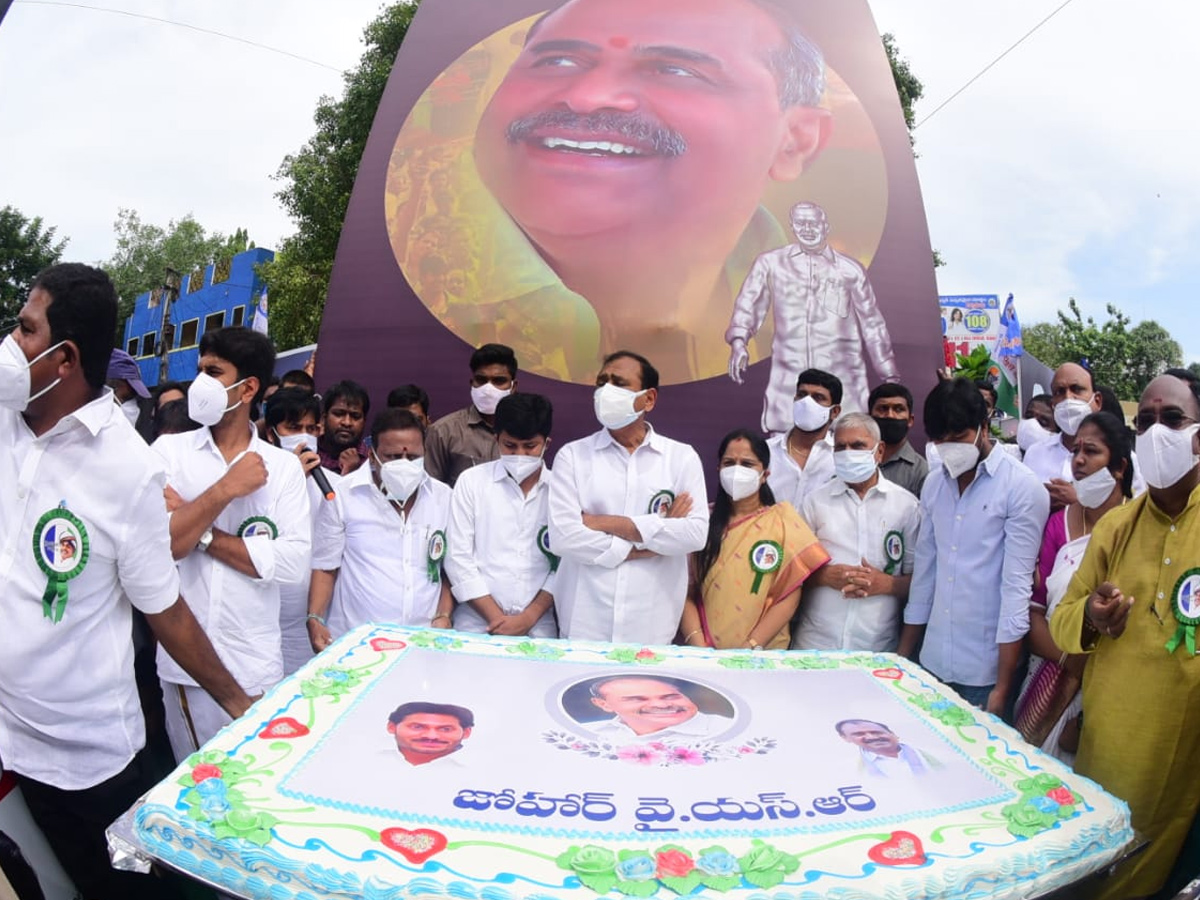 YS Rajasekhara Reddy Jayanthi Celebrations at Tirupati - Sakshi7