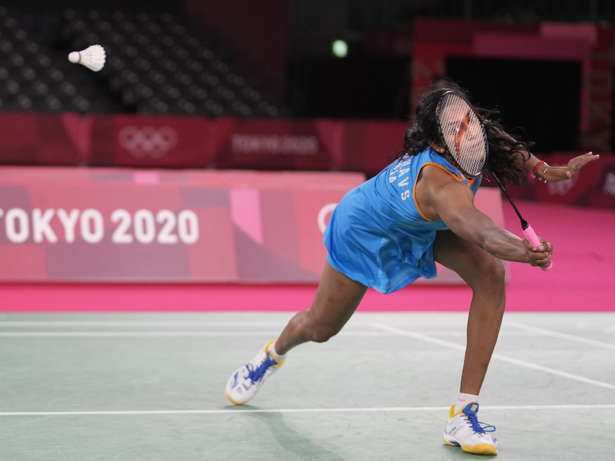 PV Sindhu Beats He Bing Jiao To Win Historic Bronze At Tokyo Olympics Photo Gallery - Sakshi16